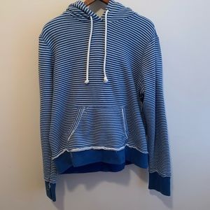 American Eagle Striped Hoodie